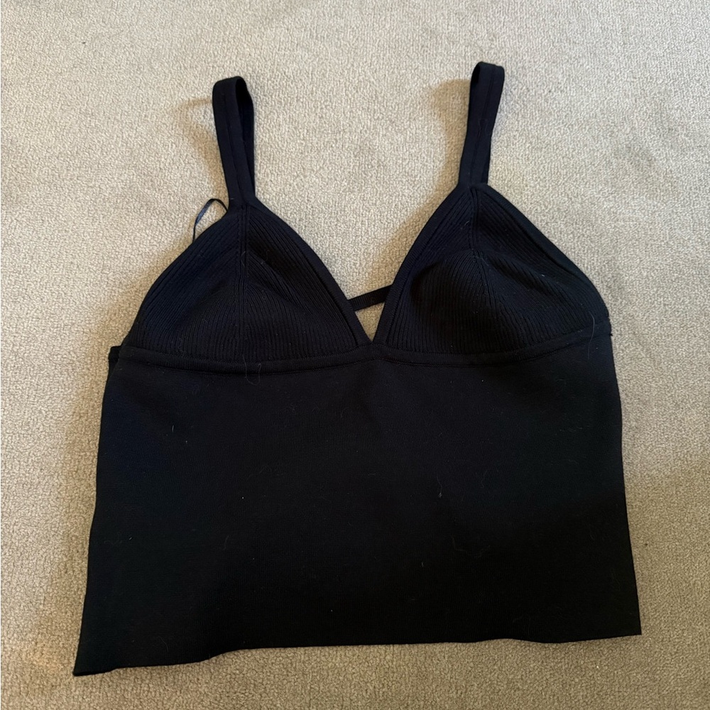Free People Black Tank Top